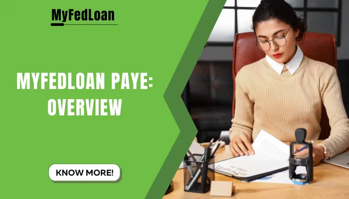 MyFedLoan PAYE Overview